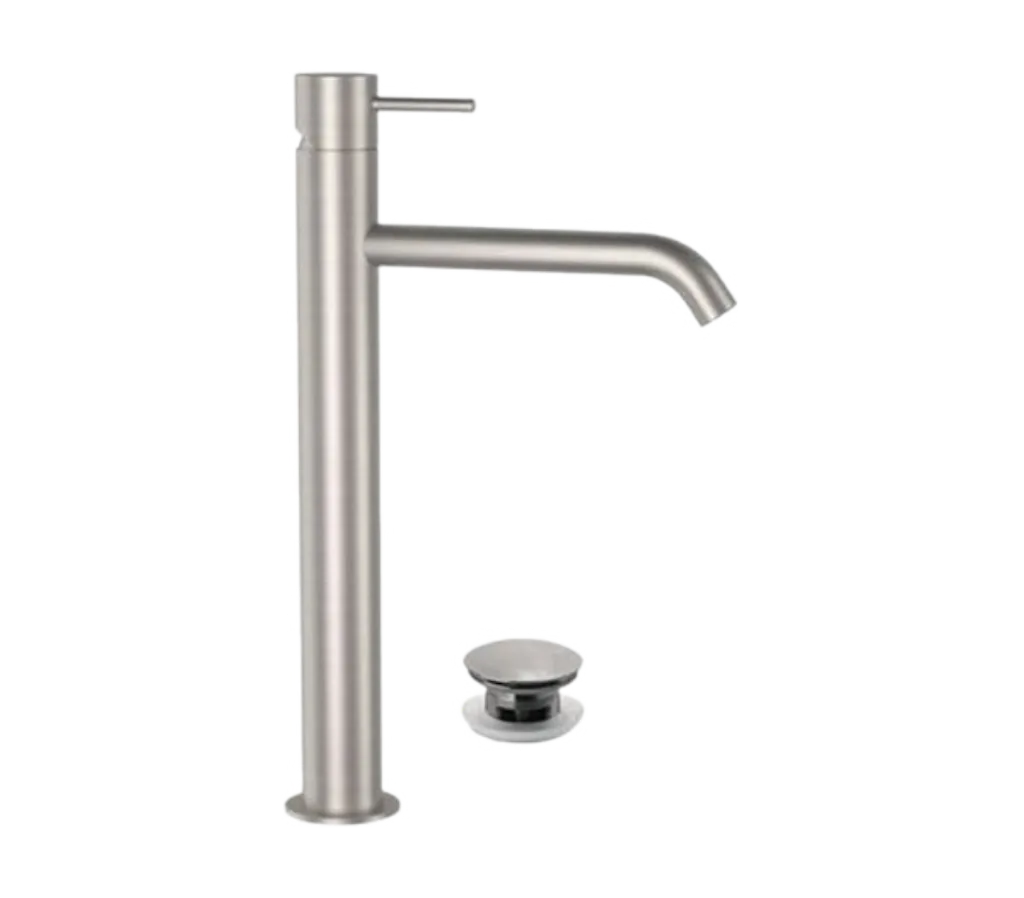 Смеситель для раковины Remer X Style INOX SSX10LXLB, нержавеющая сталь SSX10LXLB