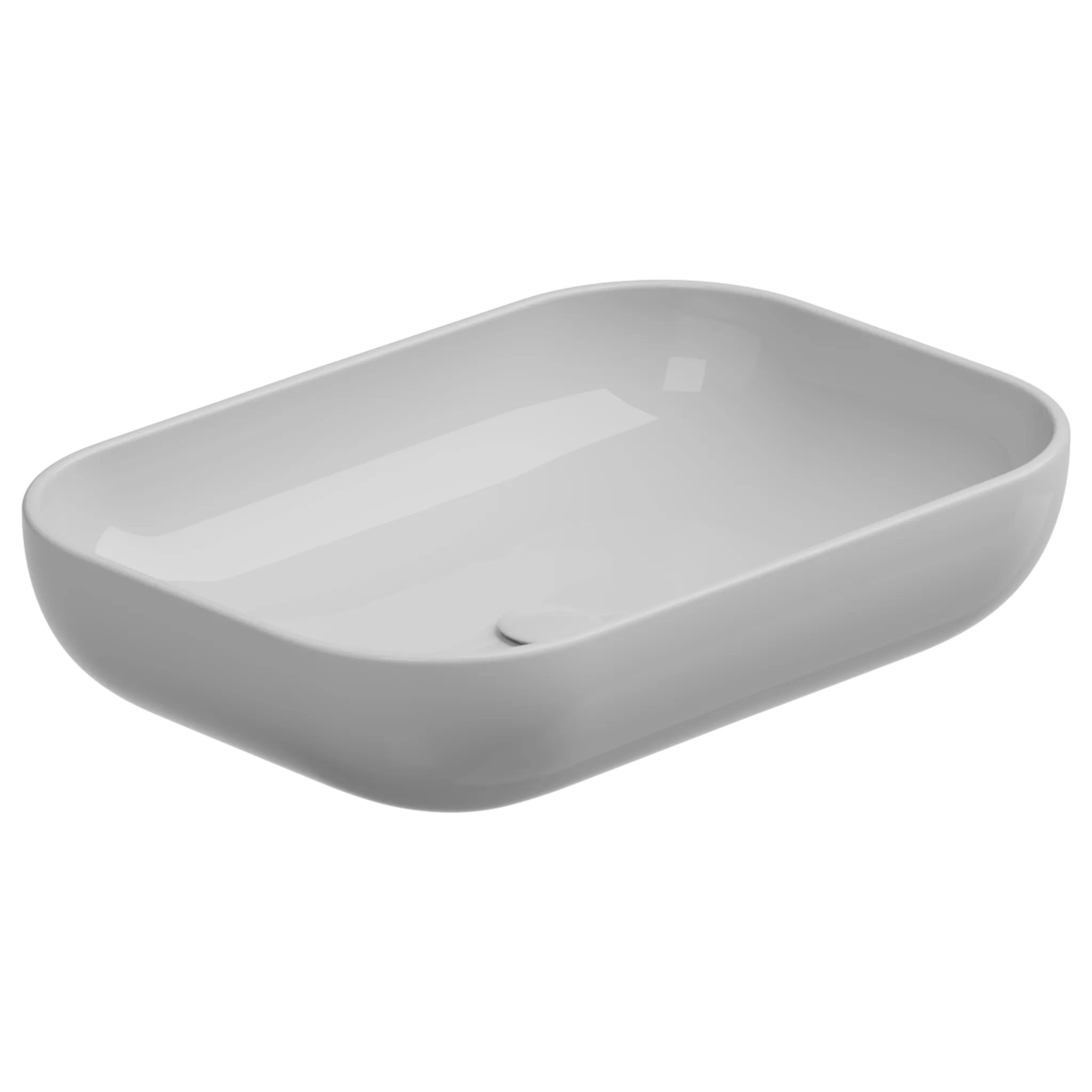 Раковина накладная 60x42 см GSG Ceramic Design Easy EALAVRE60000, белый глянцевый EALAVRE60000