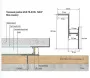 Профиль алюминиевый теневой с подсветкой Laconistiq Multilevel Черный RAL 9005 27-21-300 матовый 3000×46,5×28,7