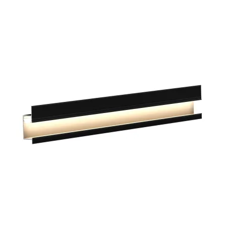 Профиль алюминиевый теневой с подсветкой Laconistiq Light Черный 23-11-300 3000×45,7×15,45