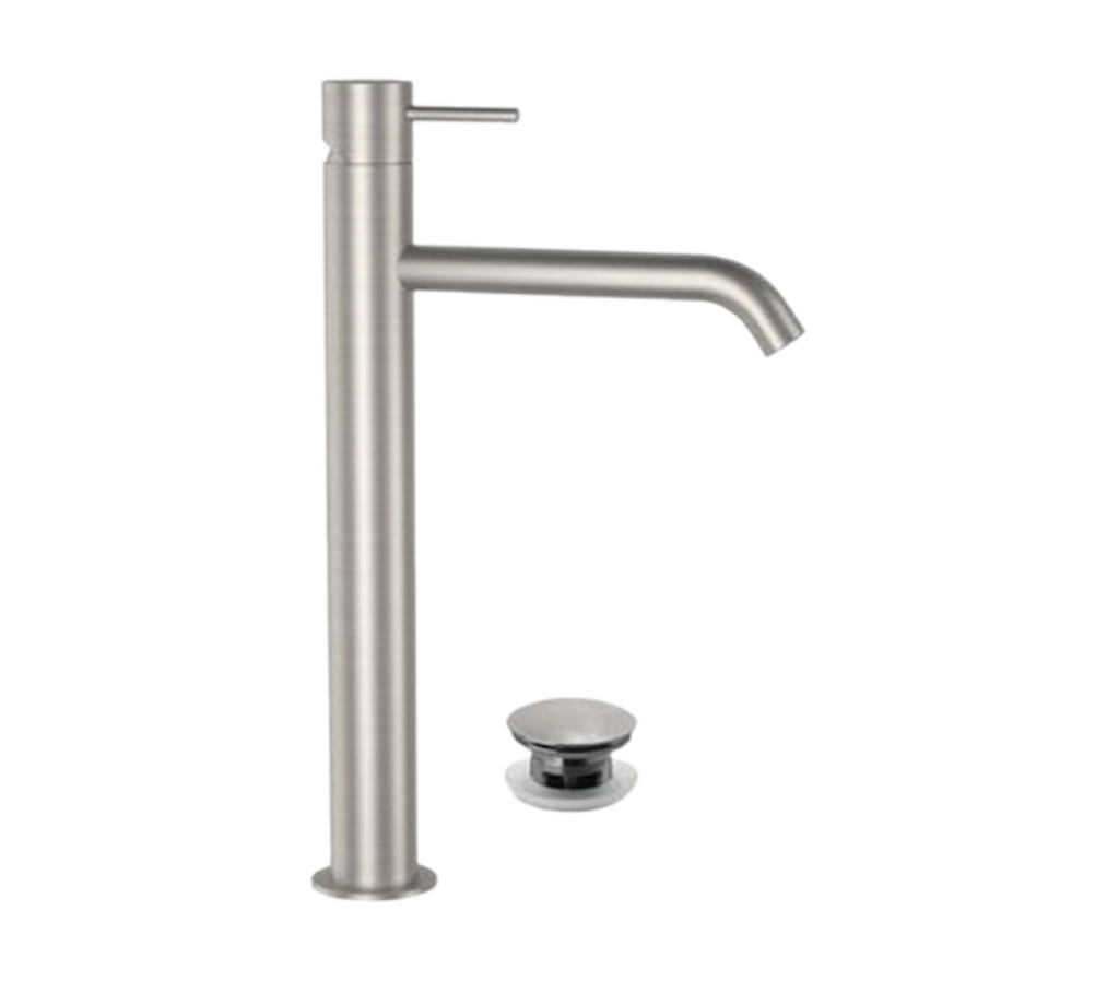 Смеситель для раковины Remer X Style INOX SSX10LXLB, нержавеющая сталь SSX10LXLB