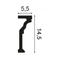 P4010 Молдинг Orac Decor из полиуретана - Молдинг декоративный