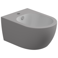 Биде подвесное биколор GSG Ceramic Design Like LKBISOBI000/038, White/Fumo Matt LKBISOBI000/038
