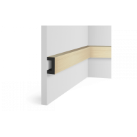 Декоративная рейка из дюрополимера ламинированная HIWOOD LB40 G372