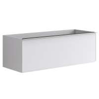 Тумба для раковины с 1 ящиком  120см Onsen Pixel 68-BP-120-F2-M03, белый