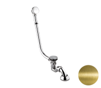 Слив-перелив click-clack для ванны Remer 96LICCVO, состаренная латунь 96LICCVO