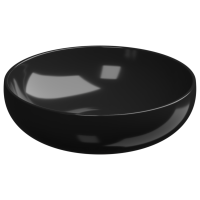 Раковина накладная 45 см GSG Ceramic Design Easy EALAVRO45002, черный глянцевый EALAVRO45002