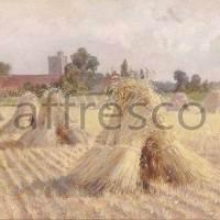 Картина: Гарди Хейвуд, Corn Stooks by Bray Church