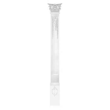 Комплект DK-82260-SET2: пилястра DK-82260, капитель DK-82251, основание DK-82253