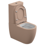 Чаша напольного унитаза биколор GSG Ceramic Design Like LKMBLBI000/032P, White/Cipria Matt LKMBLBI000/032P