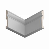 Плинтус напольный из ЛДФ Ultrawood арт. Base 0018 (2000 x 98 x 16 мм.)