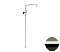 Душевая колонна телескопическая Remer 330A7DCESDEVNP, никель брашированный 330A7DCESDEVNP