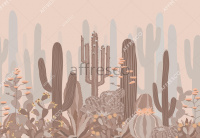 Колючие кактусы ,  арт. ID139431