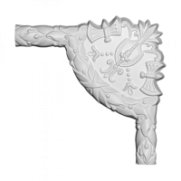 Угловой элемент 1.52.352 из полиуретана Европласт