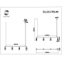 Светильник подвесной ST Luce KENDO SL1213.703.04