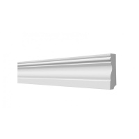Плинтус напольный из дюрополимера 153 A Decor-Dizayn
