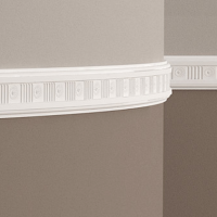 Молдинг гибкий из полиуретана 1.51.336 Европласт - Декоративный молдинг с рисунком