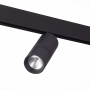 Магнитный трековый светильник ST Luce Черный LED 1*18W 3000K SKYLINE 48 ST365.436.18