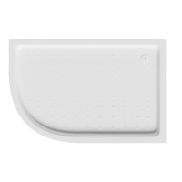 Душевой поддон ABBER AD3E120 R 120х90 асимметричный, акриловый, белый