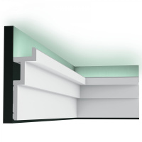 C396 Карниз Orac Decor из полиуретана - Плинтус потолочный