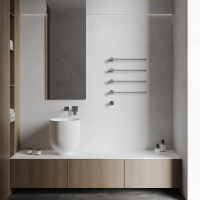 Полотенцесушитель электрический ABBER Charme AH4004 хром