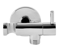 Держатель ручного душа с подключением шланга и запорным вентелем Remer 336L 336L