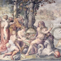 Картина: Джорджо Вазари, Плоды земли, предлагаемые Сатурну