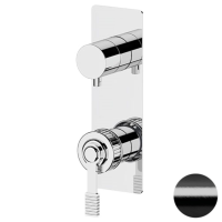 Смеситель для душа Remer Atelier AL93WBCFP, черный брашированный хром AL93WBCFP