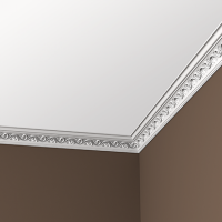 Карниз из полиуретана 1.50.189 Европласт - Плинтус потолочный с рисунком