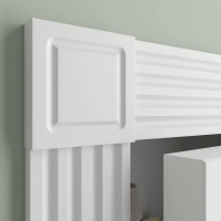 Декоративный элемент верхний из ЛДФ Ultrawood  D 2085 (85x85x18)