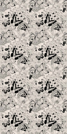 Керамическая плитка W&S D+ PAINT  THE BUTTERFLY  120x240