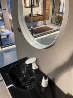 Зеркало ORKA Agora 75 белый матовый