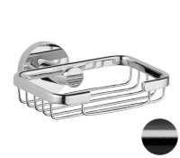 Мыльница Remer Guest GS11CFP, черный брашированный хром GS11CFP