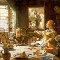 Картина: Фредеррик Джордж Котман, Член семьи