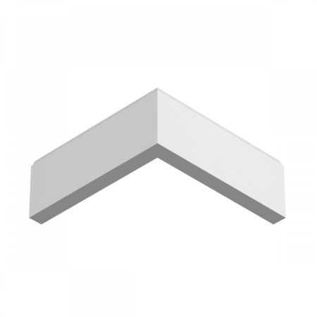 Плинтус напольный из ЛДФ Ultrawood  Base 0011 (2440 x 102 x 22 мм.)