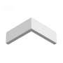 Плинтус напольный из ЛДФ Ultrawood  Base 0011 (2440 x 102 x 22 мм.)