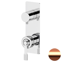 Смеситель для душа Remer Atelier AL93WBRP, медь брашированная AL93WBRP