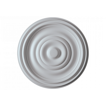 Розетка потолочная гладкая  1.56.035 из полиуретана Европласт
