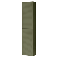 Шкаф-пенал подвесной с 2 ящиками 160см Onsen Pixel 68-CL-316-S-M57, зелёный