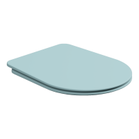 Крышка с сиденьем для подвесного унитаза с микролифтом GSG Ceramic Design Hit! HICOPRSLTICR037, Ice Matt HICOPRSLTICR037