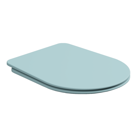 Крышка с сиденьем для подвесного унитаза с микролифтом GSG Ceramic Design Hit! HICOPRSLTICR037, Ice Matt HICOPRSLTICR037