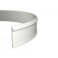 Молдинг гибкий из полиуретана 1.51.381 Европласт -  Декоративный молдинг для подсветки