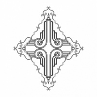 Розетка RODECOR 87507cn потолочная из полимерного гипса - Готовое решение Rodecor из элементов