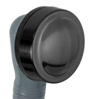 Слив-перелив click-clack для ванны Remer 96PCCCFP, черный брашированный хром 96PCCCFP