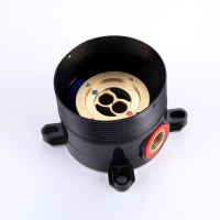 Смеситель ABBER Wasser Kreis AF8140NG напольный для раковины, никель