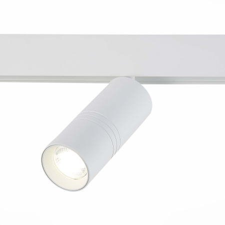 Магнитный трековый светильник ST Luce белый LED 1*18W 4000K SKYLINE 48 ST365.546.18