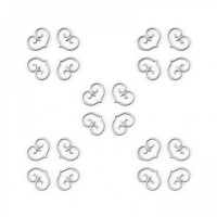 G75 Heart Декоративный элемент сердце Orac Decor из полиуретана