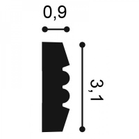 P5021 Молдинг Orac Decor из полиуретана - Молдинг декоративный