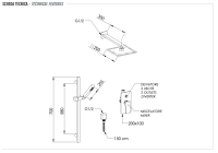 Комплект: Душевая система Remer Absolute AU09S01UFS20 AU09S01UFS20