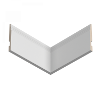 Плинтус напольный из ЛДФ Ultrawood арт. Base 5214 i (2000 x 133 x 12 мм.)